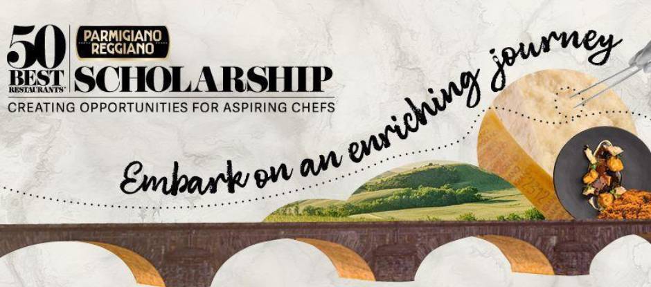 50 Best Restaurants Scholarship, in association with Parmigiano Reggiano